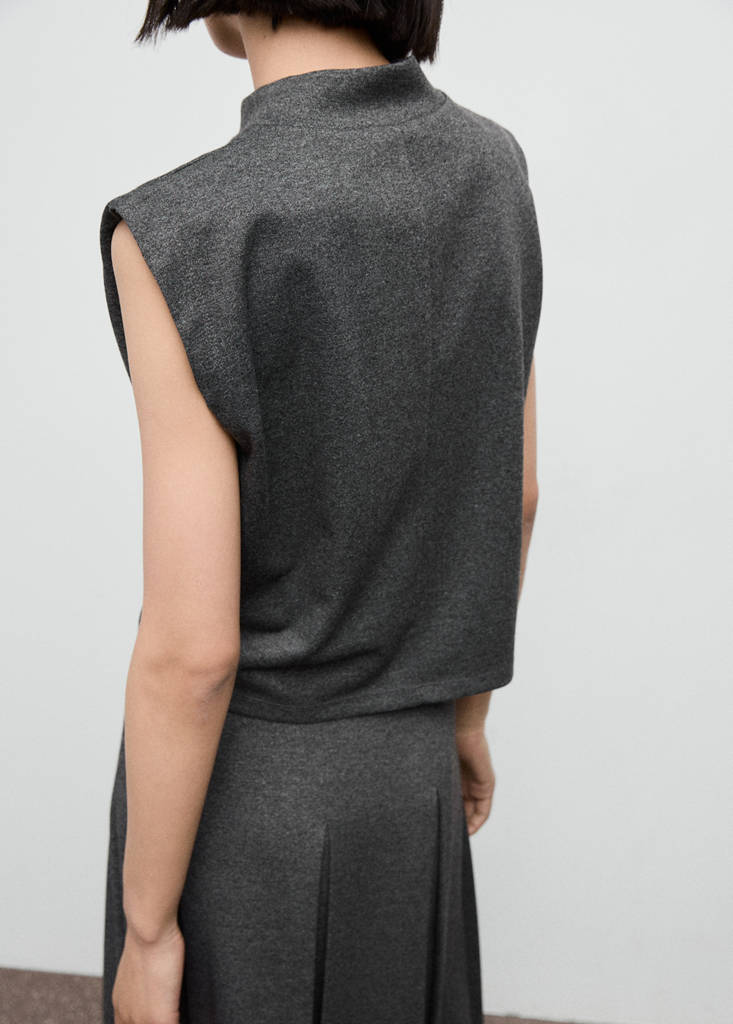 High-Neck Top