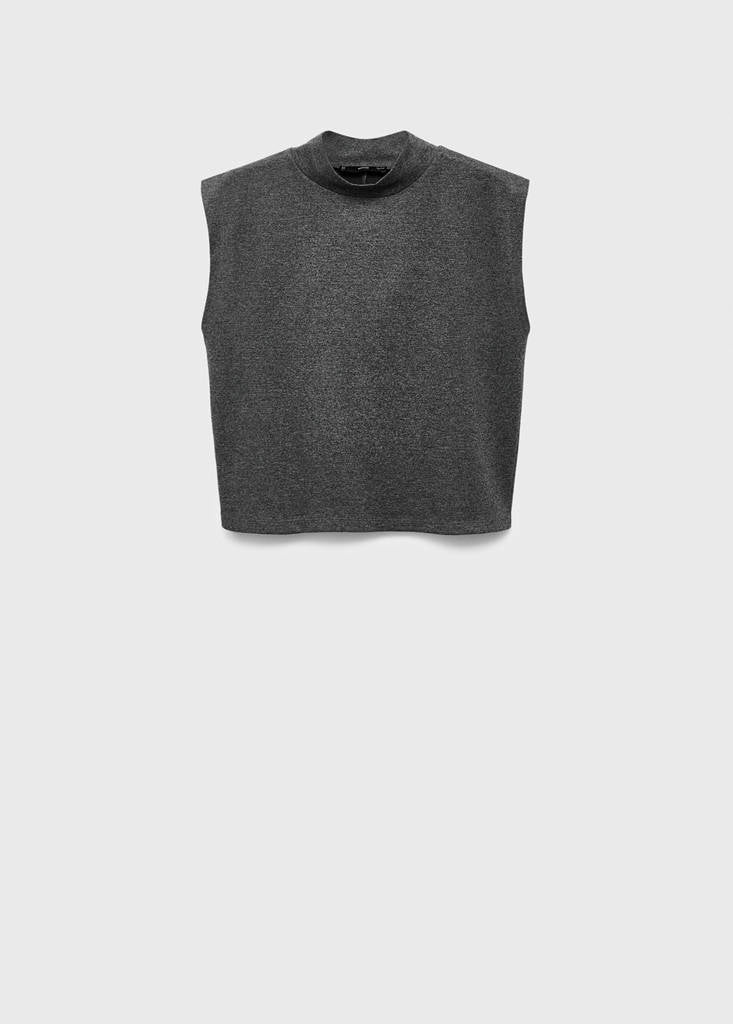 High-Neck Top