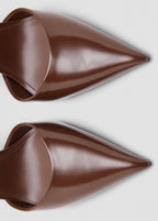 Chaussures À Talons Vernies Bout Pointu