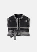 Gilet Jasmine Noir - Fille
