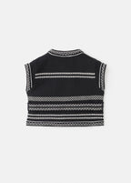 Gilet Jasmine Noir - Fille