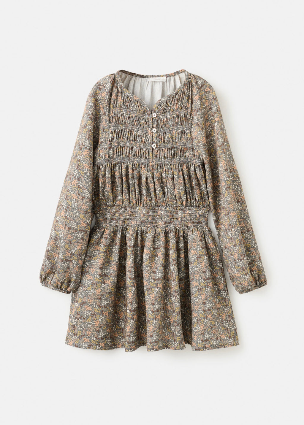 Robe Ingrid Vert Foncé - Fille