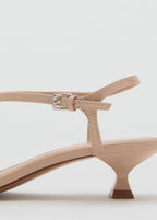 Sandales Lanières Talon Kitten Heel