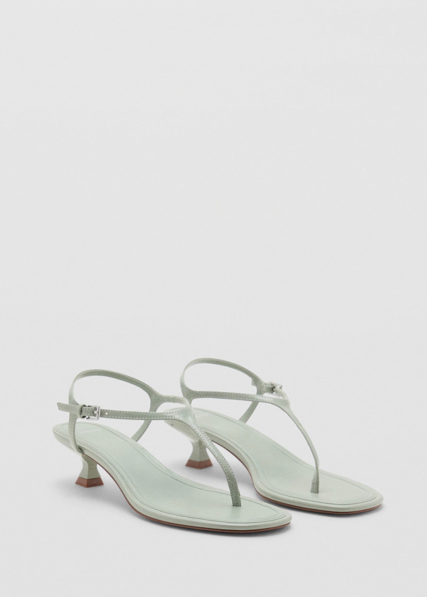 Sandales Lanières Talon Kitten Heel