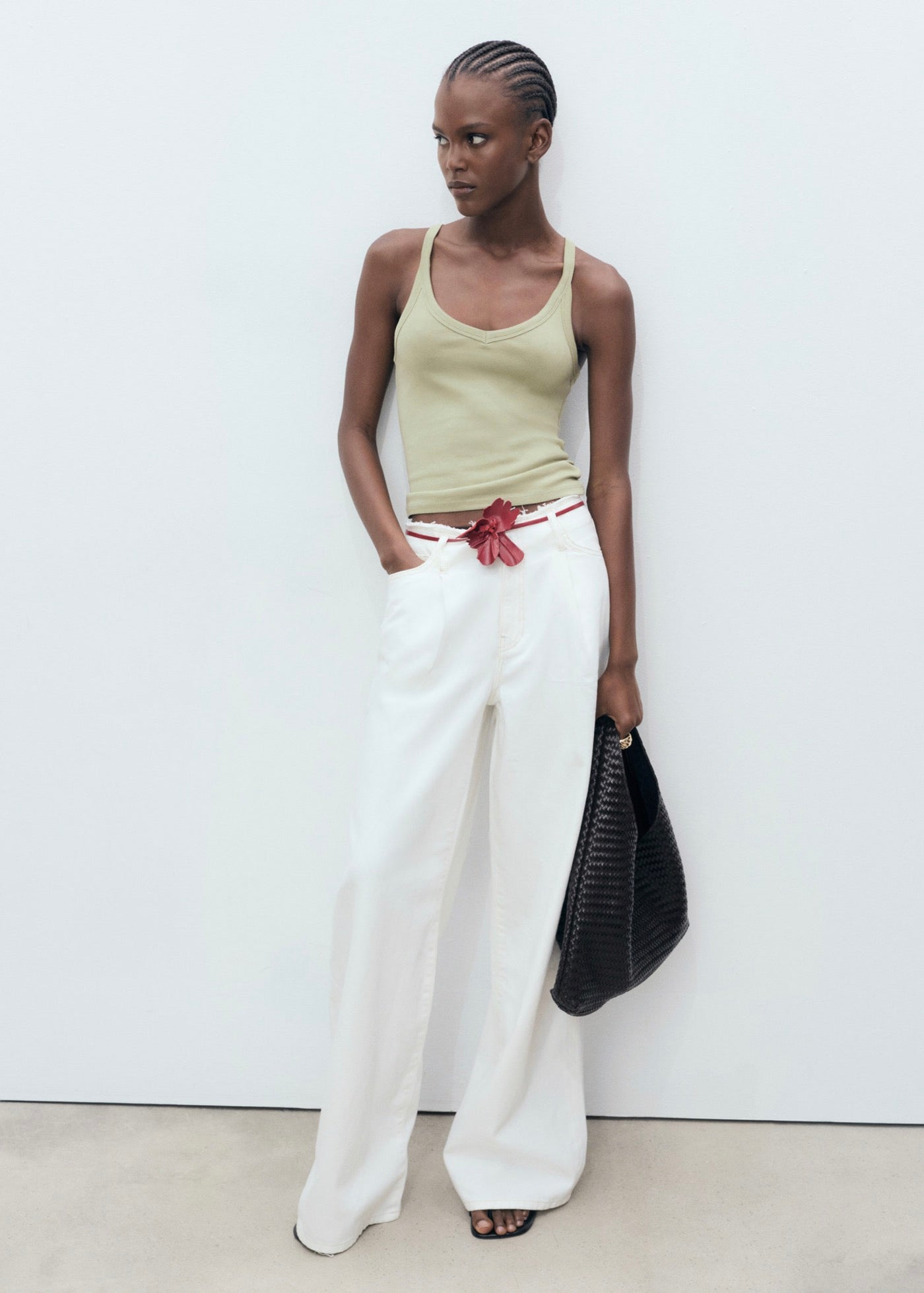 Top Coton Bretelles