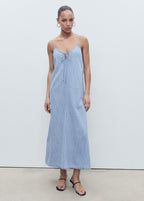 Robe En Jean Bretelles