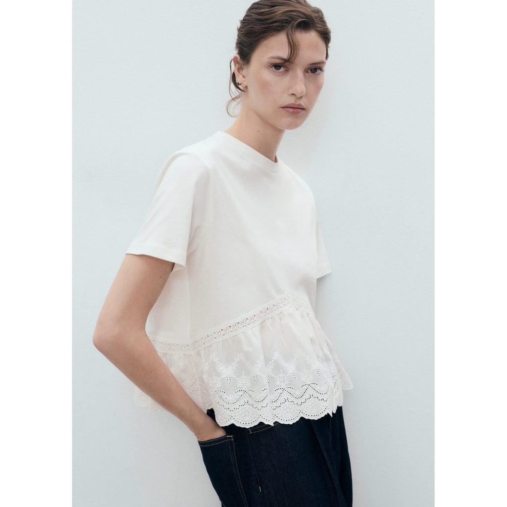 Camiseta Molly - Blanco roto