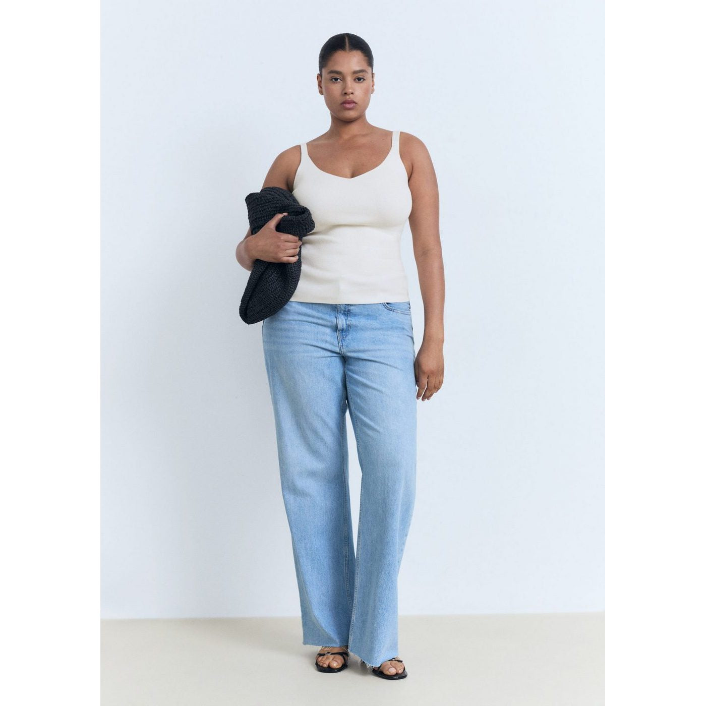 Top Maille Col V