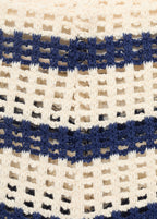 Short En Crochet À Rayures