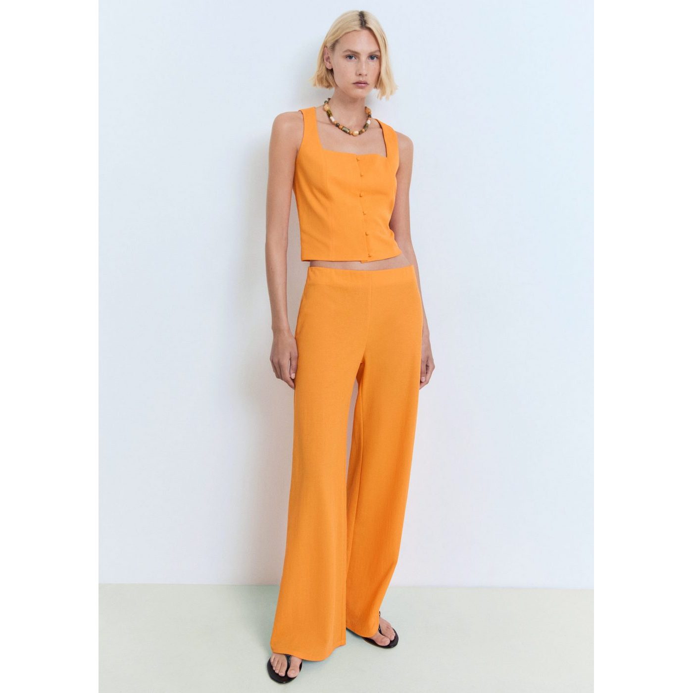 Pantalon Droit Fluide