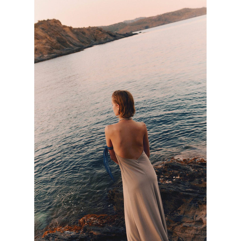 Robe Gong - Gris Clair/Pastel