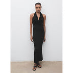Vestido largo - Negro