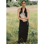 Vestido largo - Negro