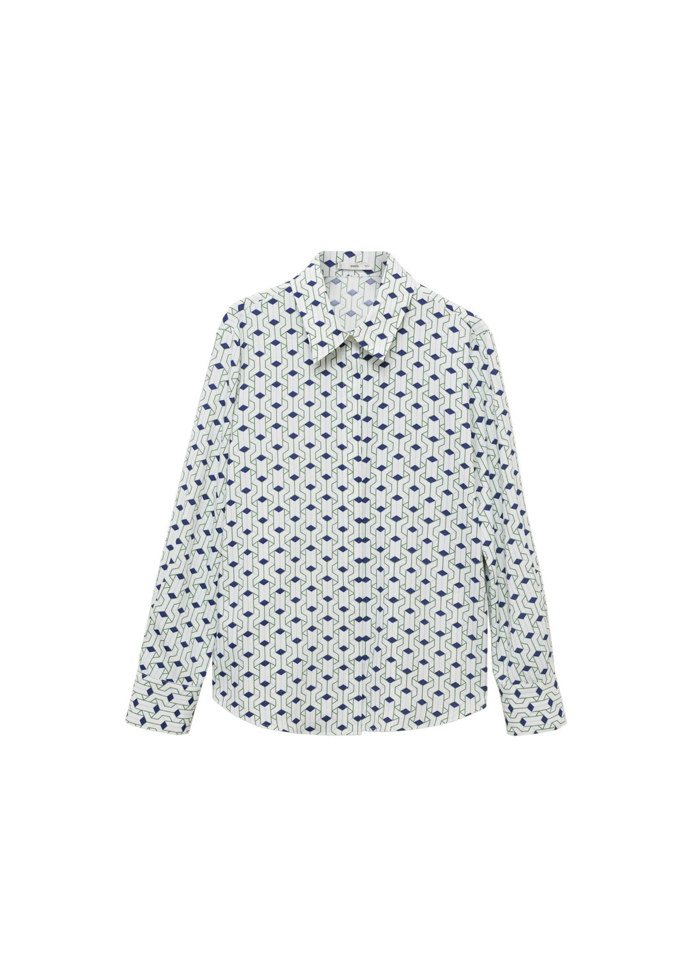 Chemise À Imprimé Géométrique