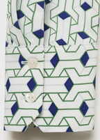Chemise À Imprimé Géométrique