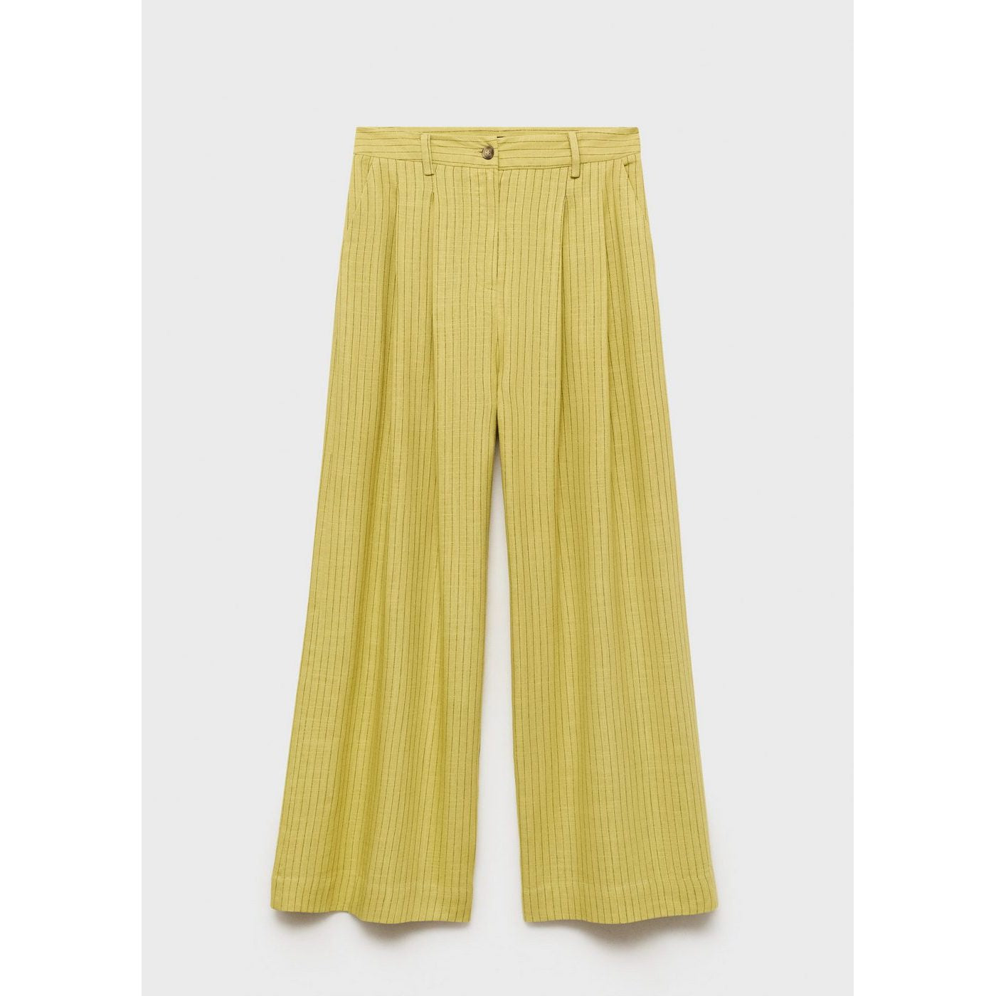 Pantalon Costume Droit Rayures