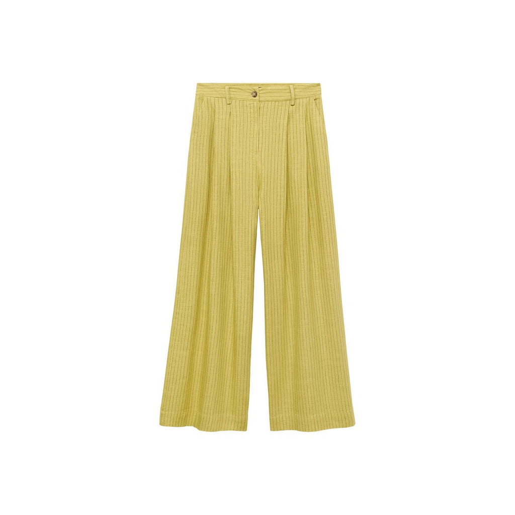 Pantalon Costume Droit Rayures