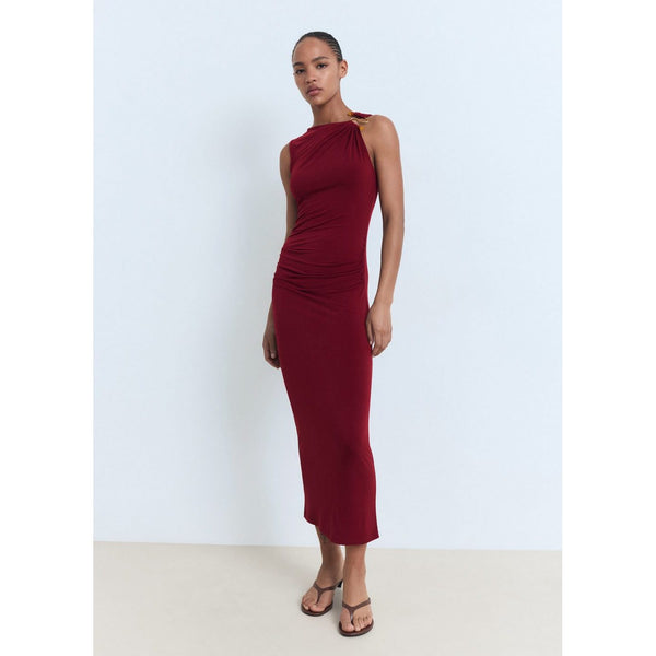Vestido Petra - Burdeos