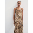 Robe Midi Léopard