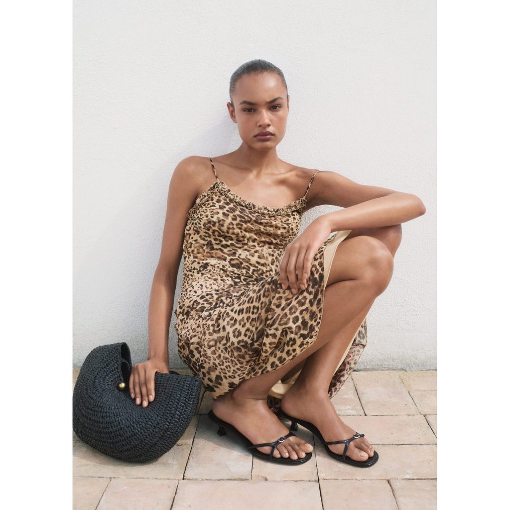 Robe Midi Léopard