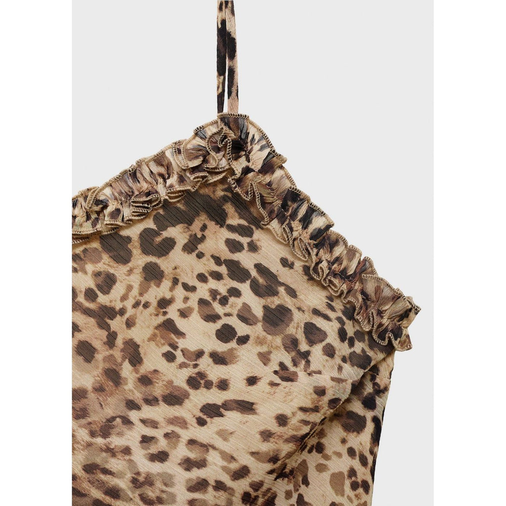 Robe Midi Léopard