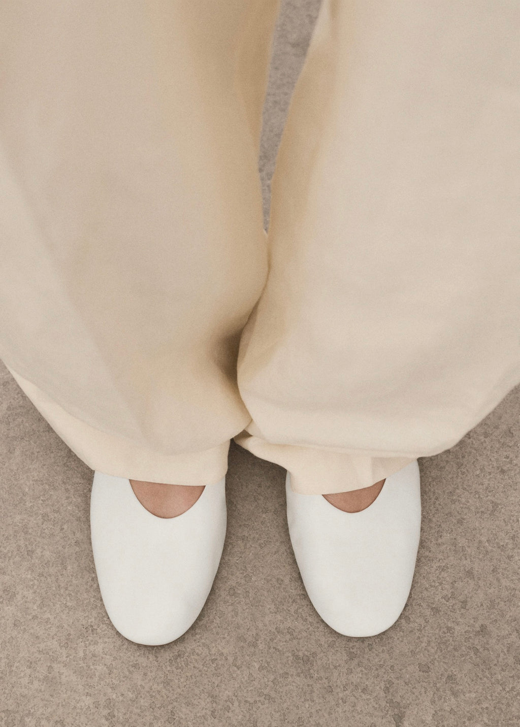 Ballerines Cuir