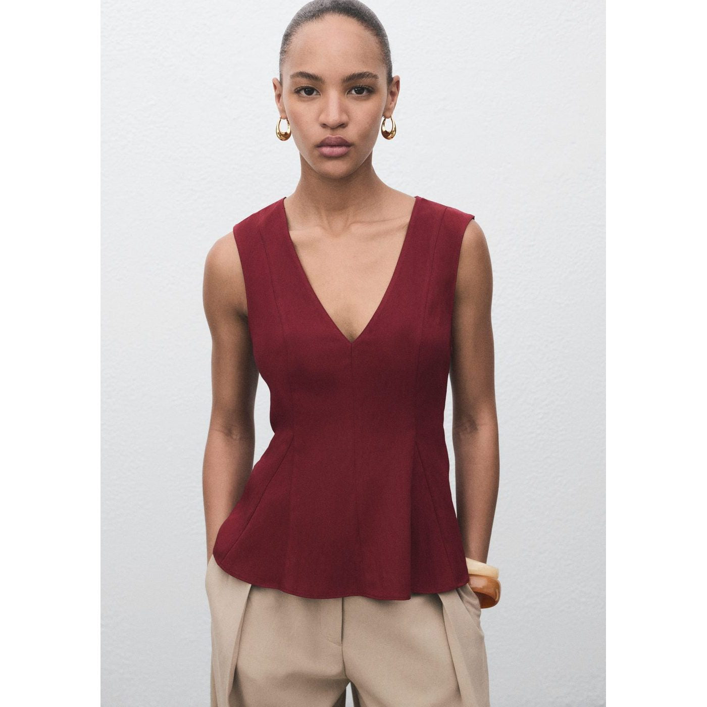 Top Pep - Burgundy