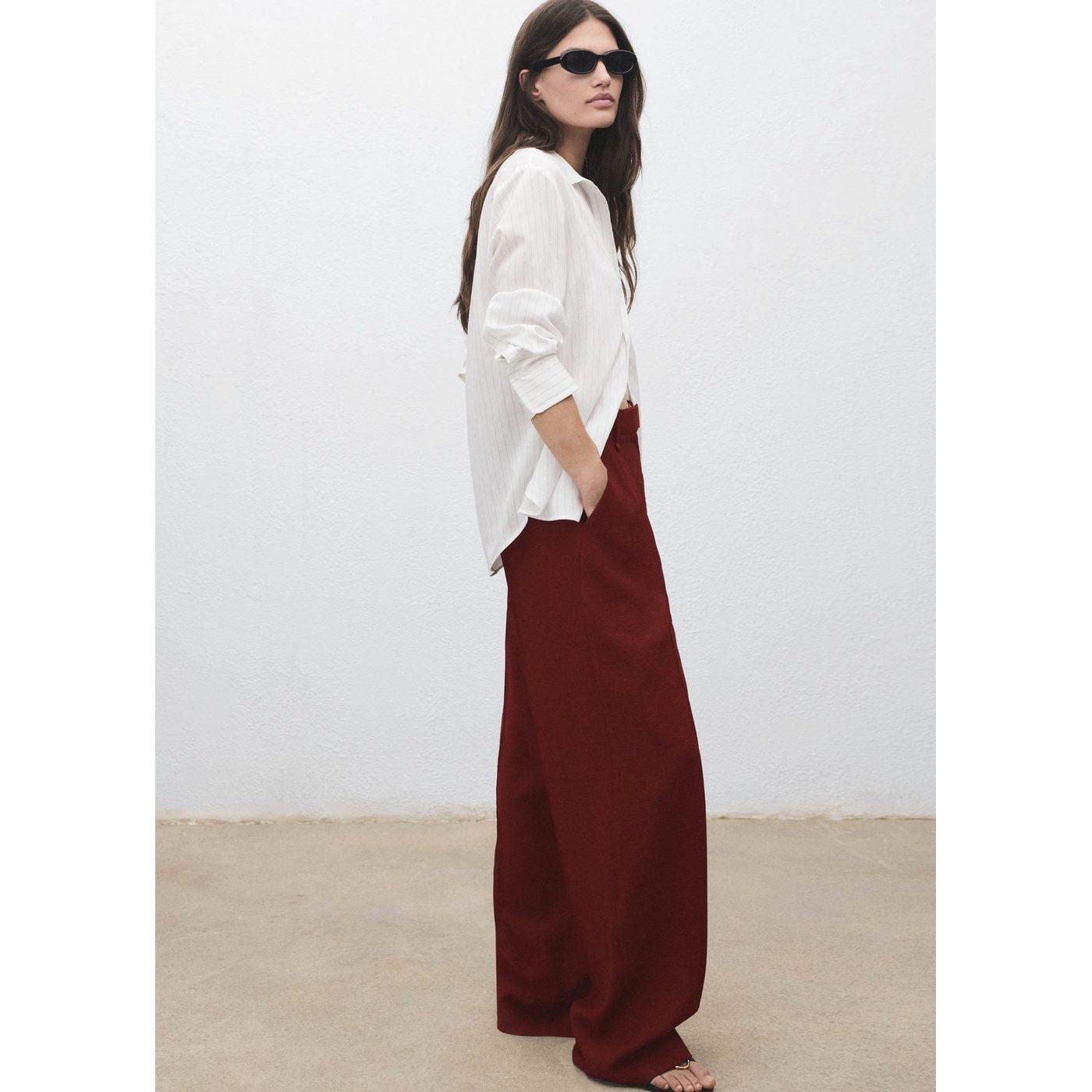 Pantalon Angela - Medium Red
