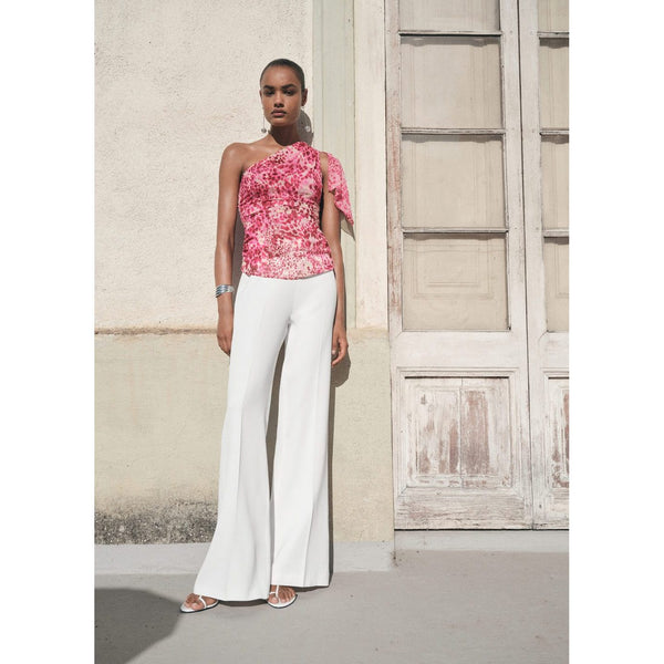 Printed Asymmetrical Top