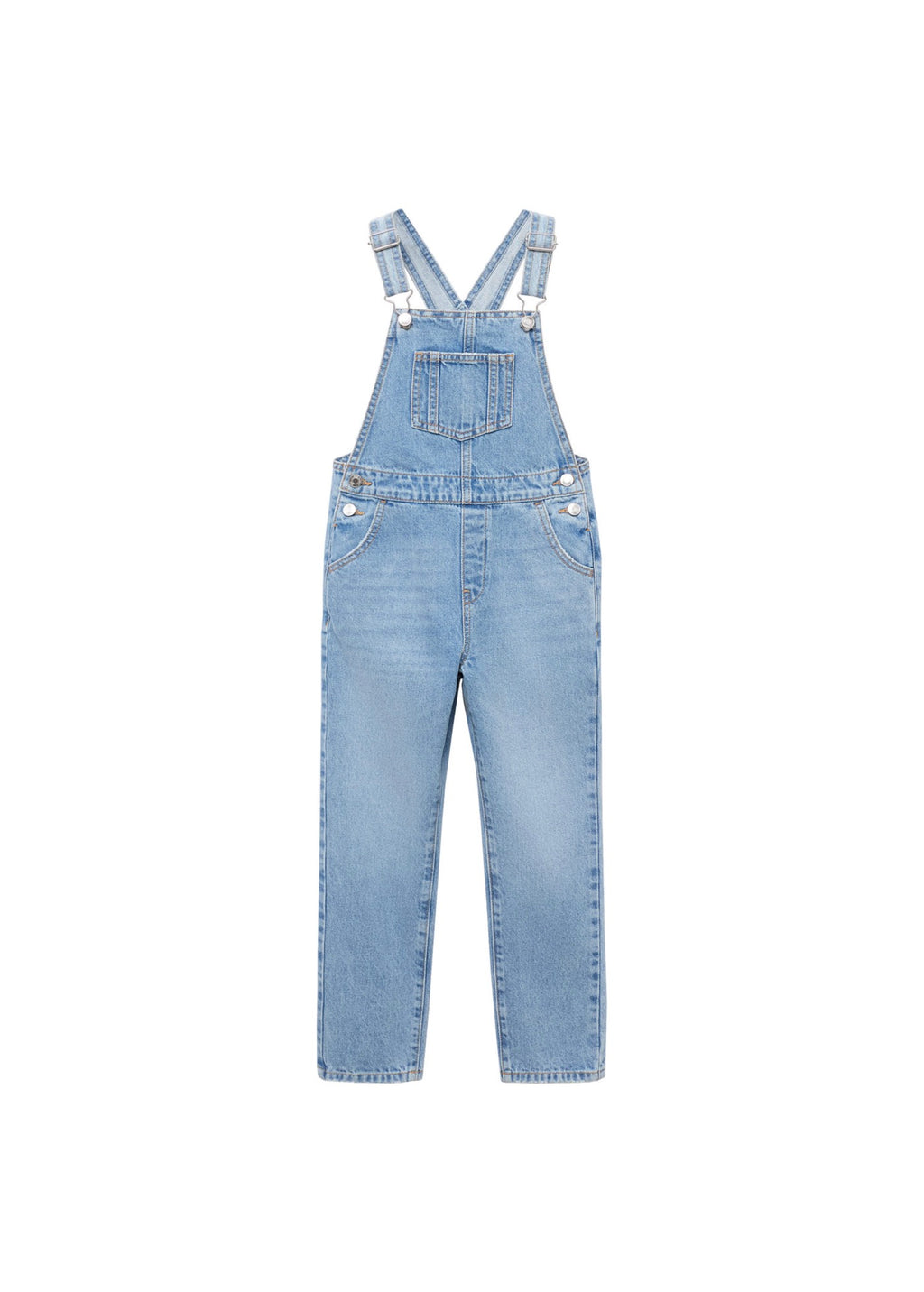 Salopette Amara1 Bleu Moyen - Fille