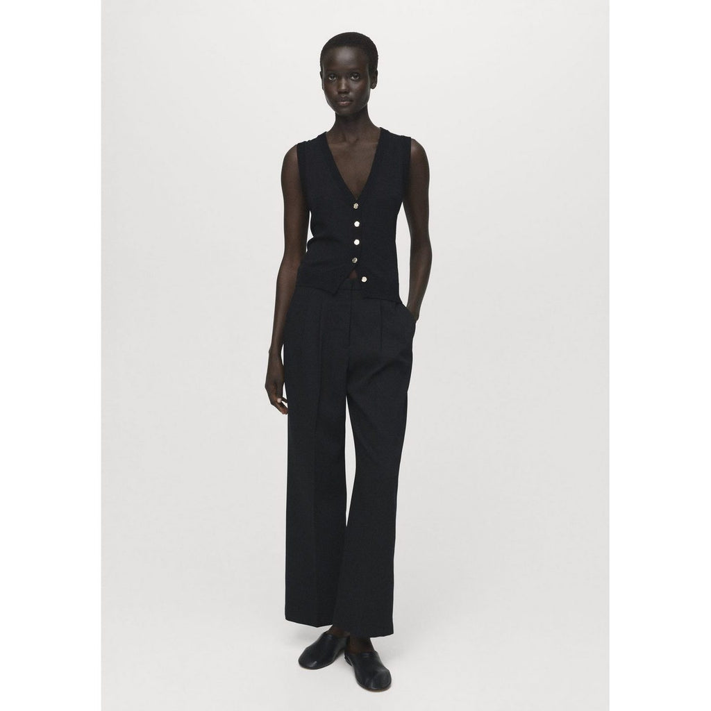 Pantalon Droit Pinces