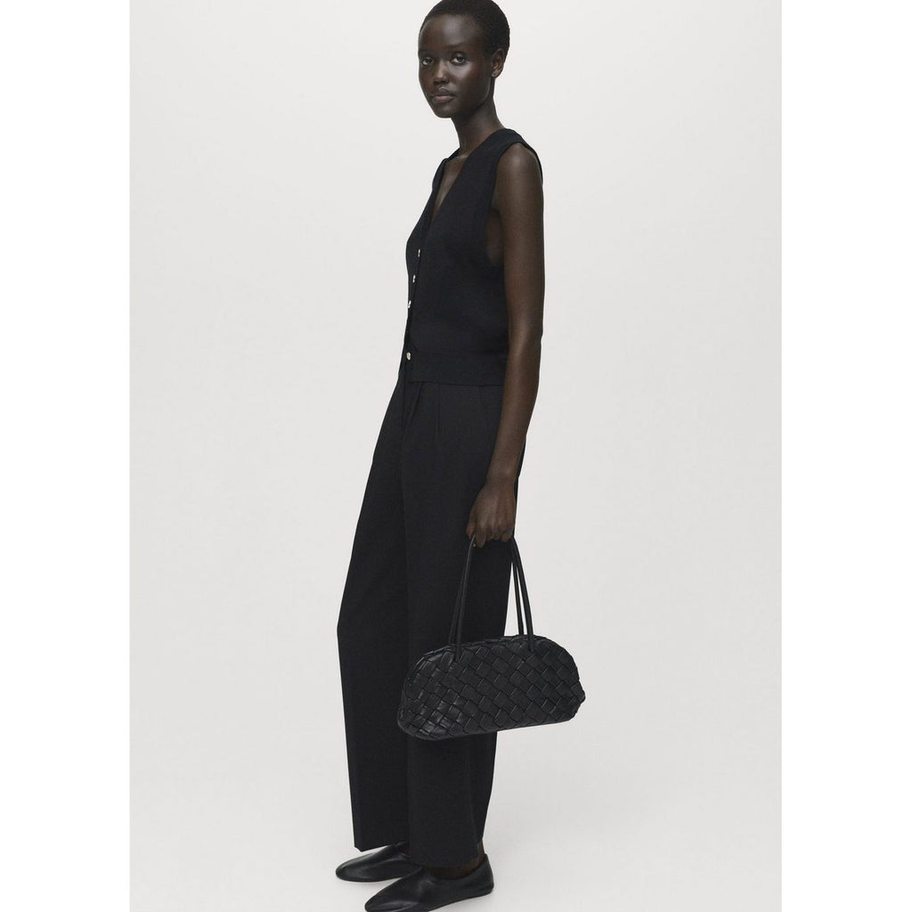 Pantalon Droit Pinces