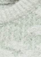 Gilet Flores Vert Pastel - Fille