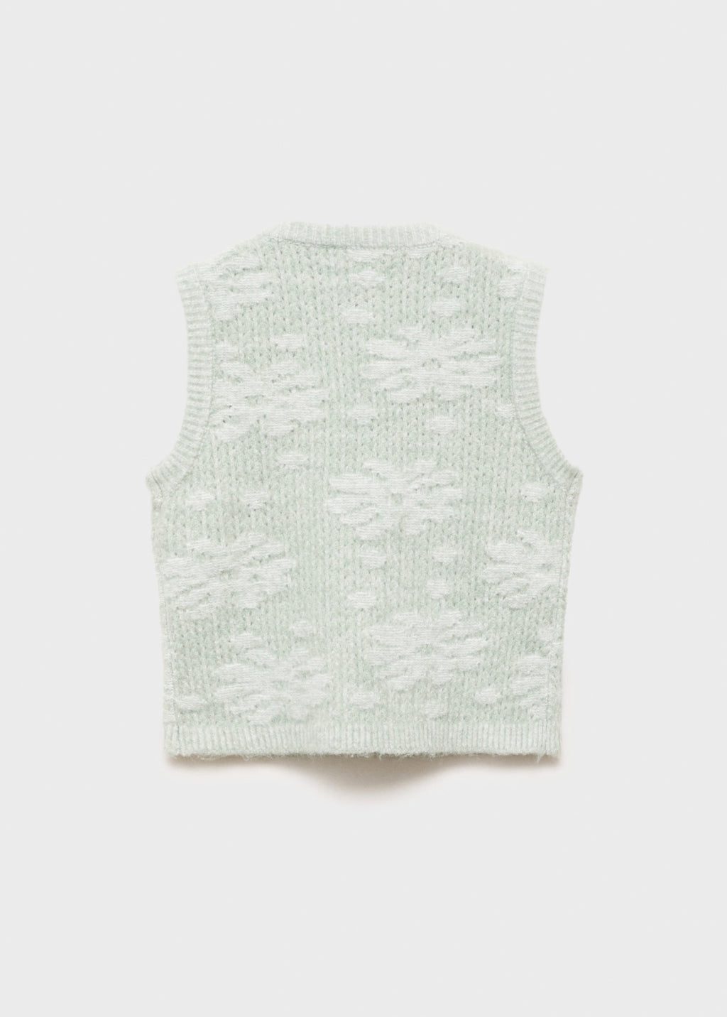 Gilet Flores Vert Pastel - Fille