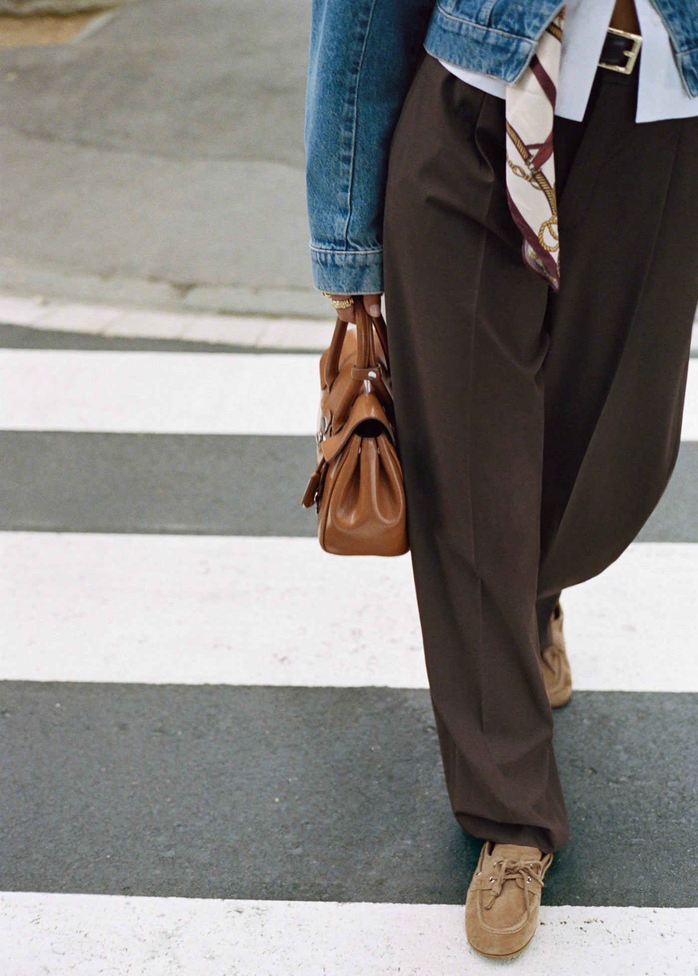Mocassins En Daim À Boucle