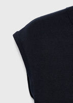 Strickkleid Mit Stehkragen