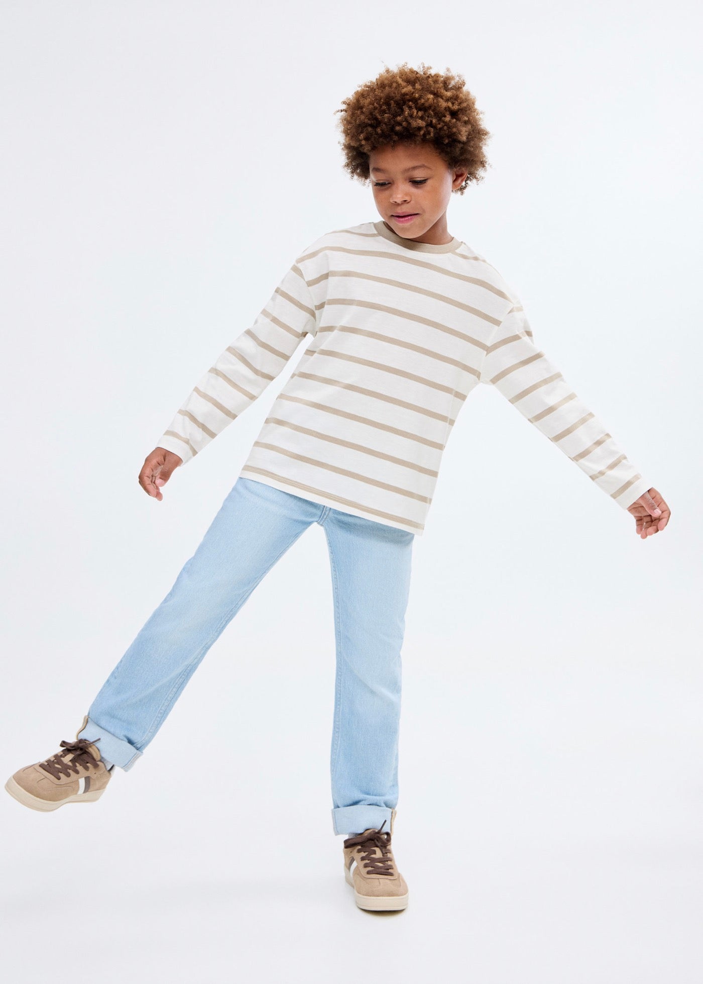 T-Shirt Char Sable - Garçon