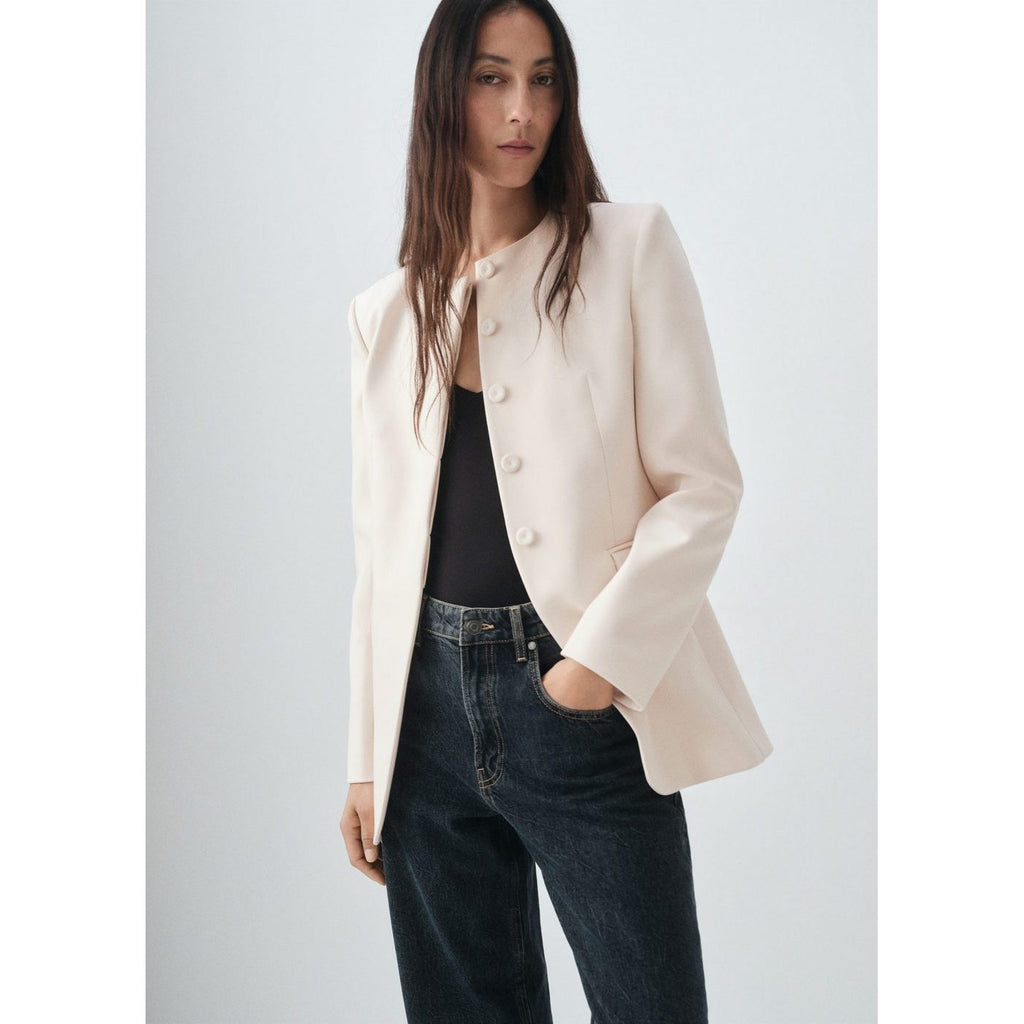 Veste De Costume Ajustée