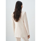 Veste De Costume Ajustée
