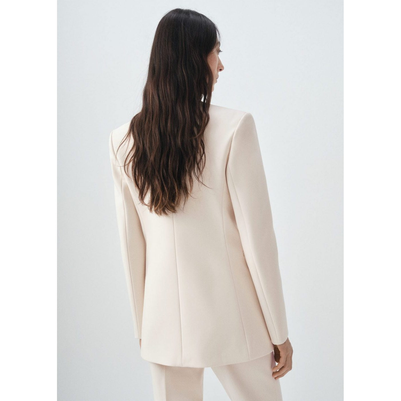 Veste De Costume Ajustée