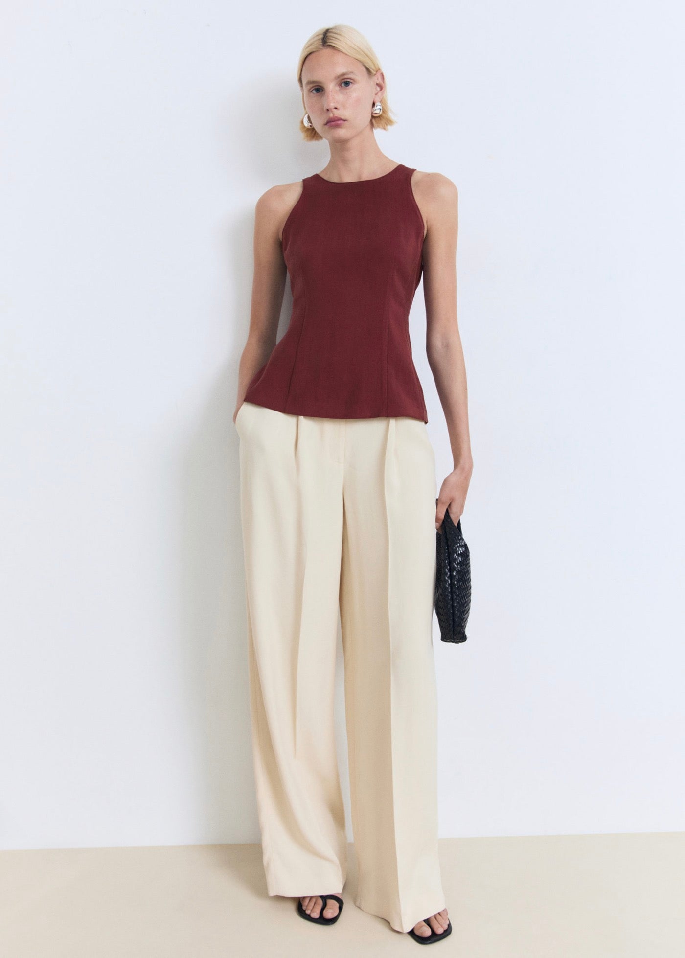 Blouse Emmanchures Américaines Ajustée