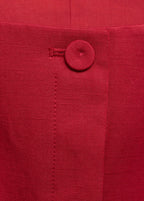 Gilet De Costume Lin Mélangé