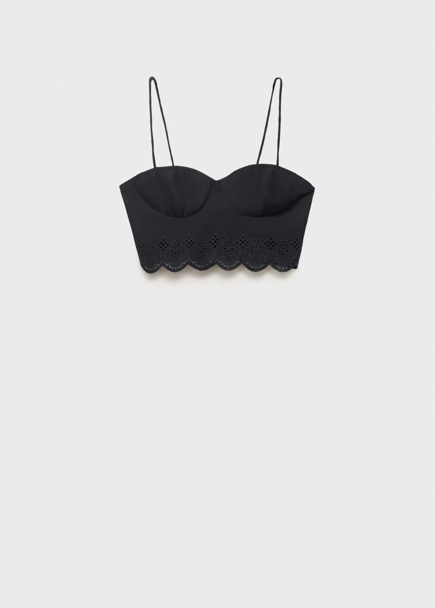 Crop Top Brodé