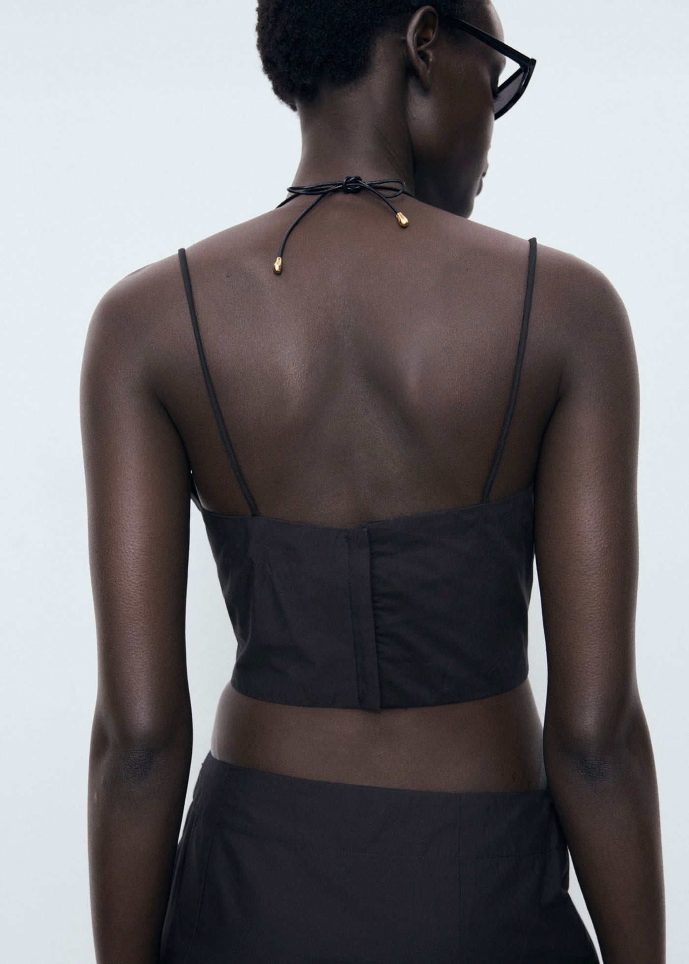 Crop Top Brodé