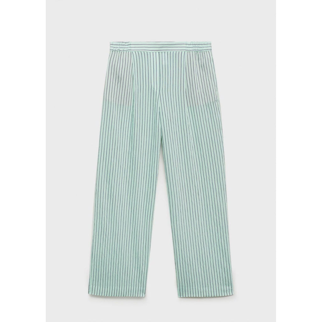 Pantalon Fluide À Rayures
