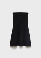 Robe Bustier À Plis Plats
