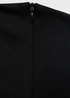 Robe Bustier À Plis Plats
