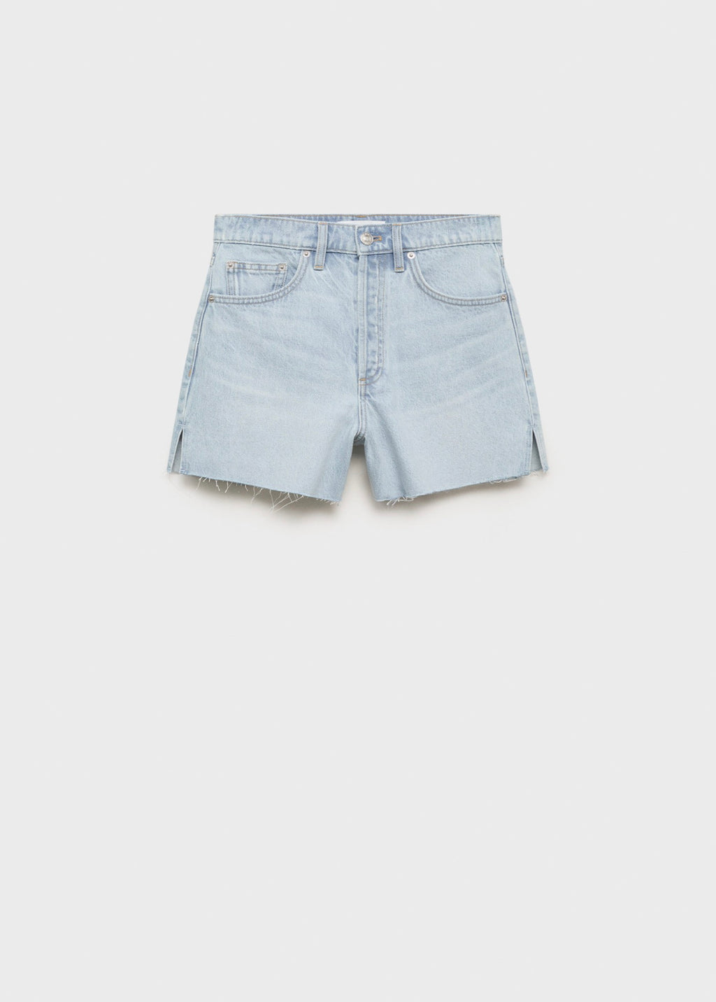Short En Jean Bas Effiloché