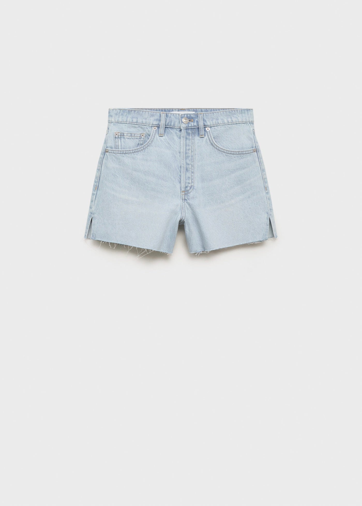 Short En Jean Bas Effiloché