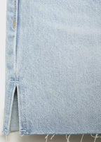Short En Jean Bas Effiloché